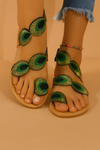 Zielony paw / EU 36/ US 6 / UK 3 / AU 6