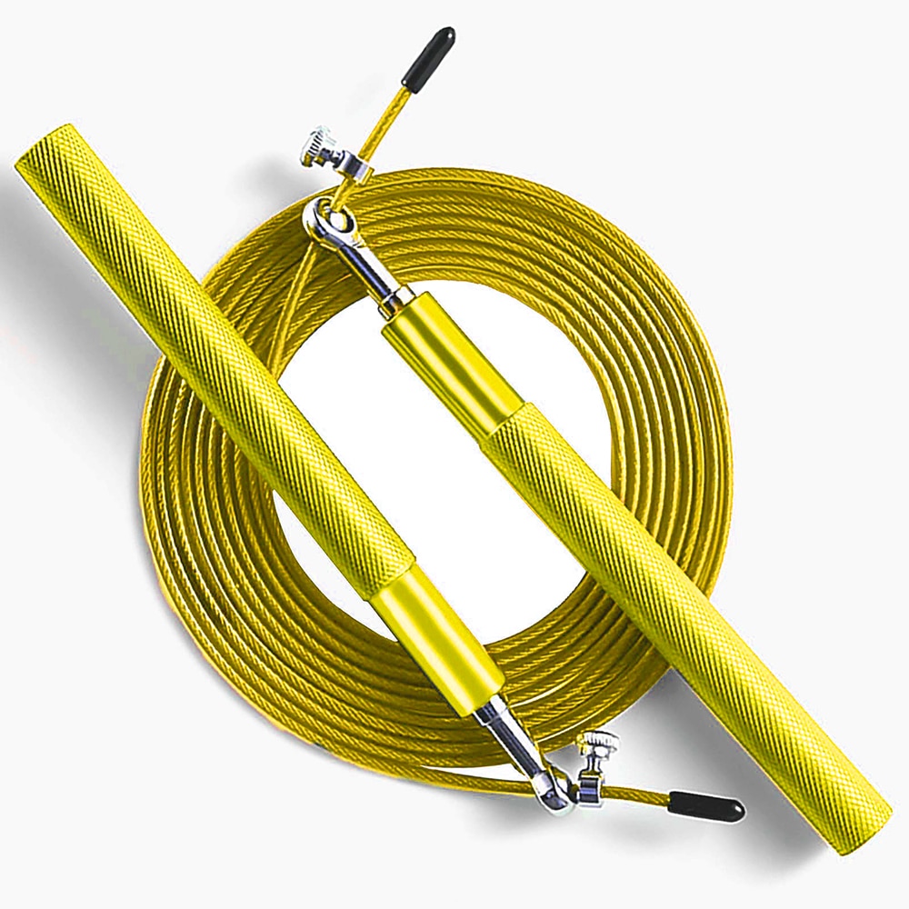 AeroSpin 360 Jump Rope – Regulowana stalowa linka do skakania z aluminiową rączką 10