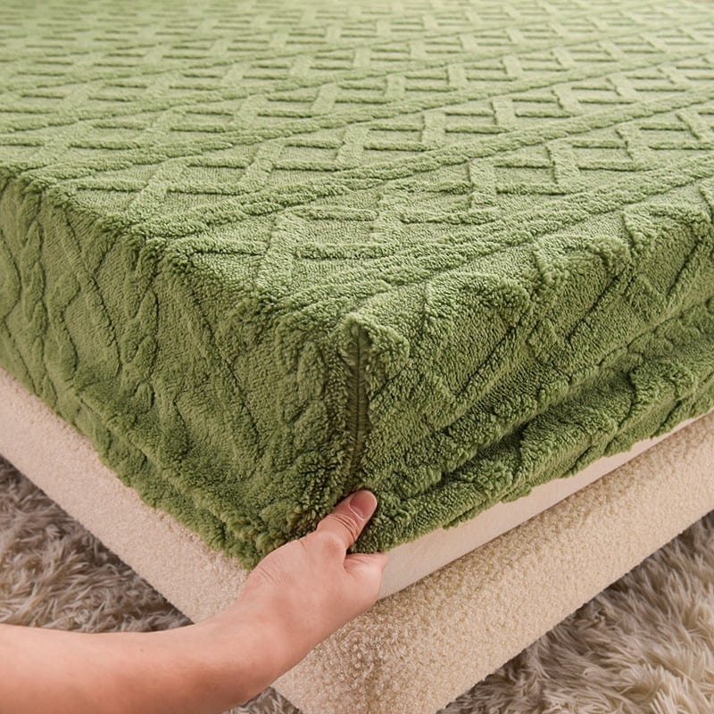 Aksamitna poszwa na kołdrę z elastycznym brzegiem – Komfortowa i elegancka pościel 2