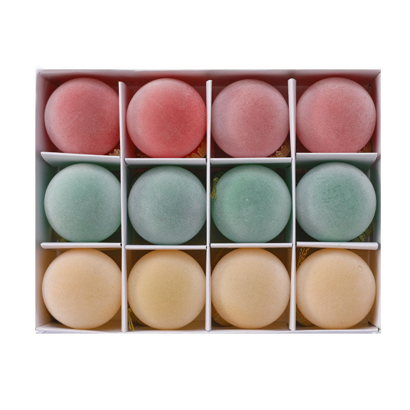 Aksamitne zawieszki | Elegancka ozdoba choinkowa na Nowy Rok 3