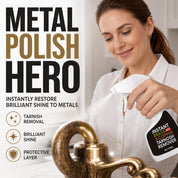 Anlaufentferner-Spray | Löst Anlauf & Oxidation | Bringt Matten Metallglanz Zurück | MetaClar 1