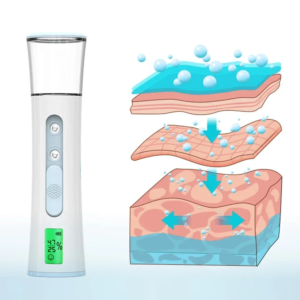 AquaBloom | Mini mgiełka do twarzy dla promiennej, nawilżonej skóry 3
