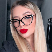 BellaVue | Okulary typu cat-eye – eleganckie oprawki retro dla ponadczasowego wyglądu 5