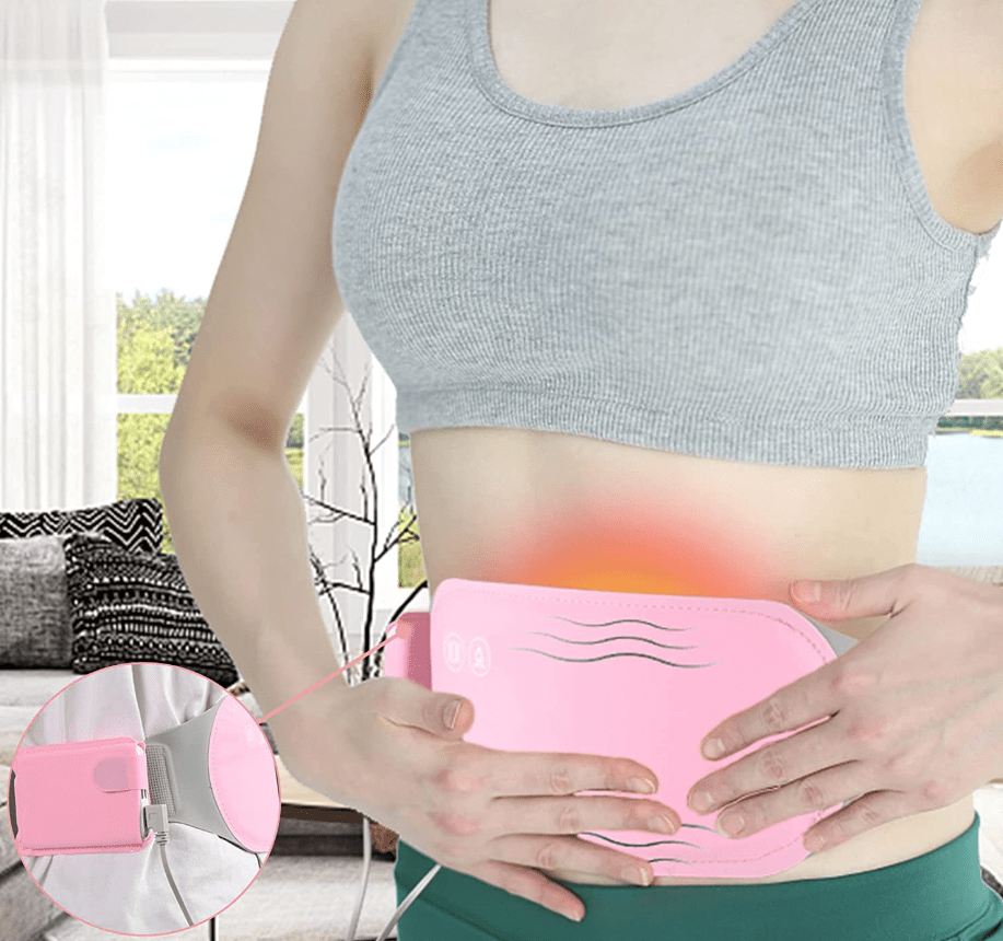 BellyHeat | Elektryczny pas rozgrzewający brzuch z kojącym ciepłem i wibracjami 1