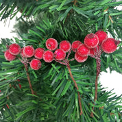 Berry Splendor | Imitacja świątecznych jagód do świątecznych kompozycji kwiatowych 4
