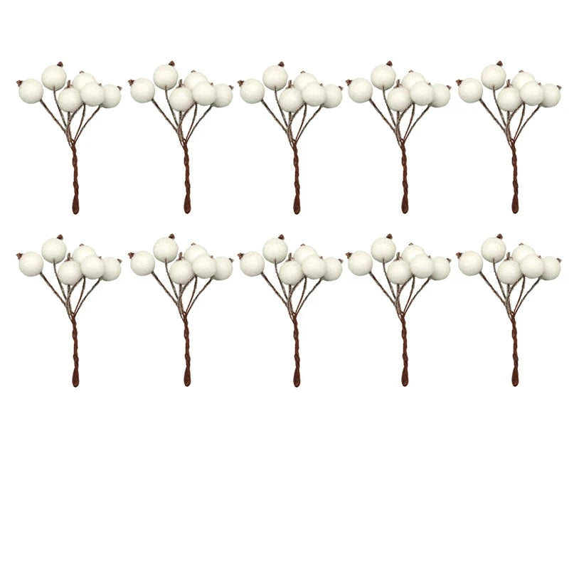 Berry Splendor | Imitacja świątecznych jagód do świątecznych kompozycji kwiatowych 6