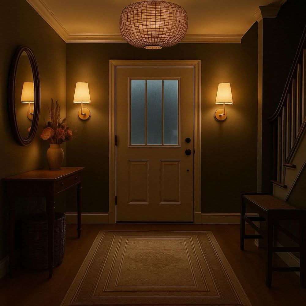 Bezprzewodowe kinkiety ścienne z pilotem (opakowanie 2 szt.) 2