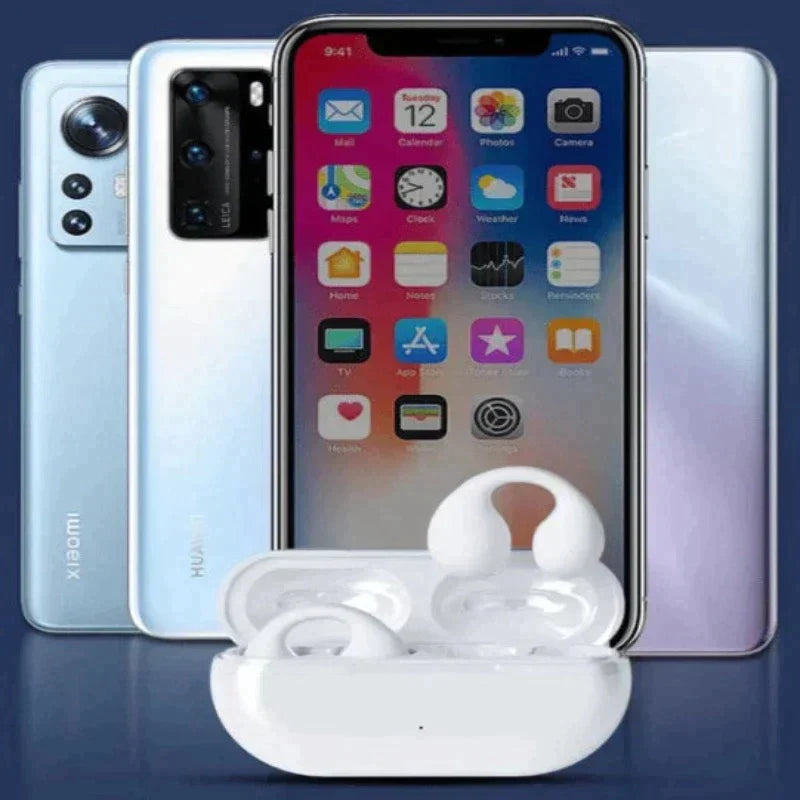 Bezprzewodowe słuchawki z przewodnictwem kostnym – Wysoka jakość dźwięku – Idealne do uprawiania sportu i wypoczynku 1