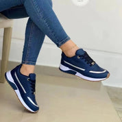 Białe Sneakersy Damskie Ortopedyczne - Komfortowe Trampki na Co Dzień, Sportowy Styl i Wsparcie 6