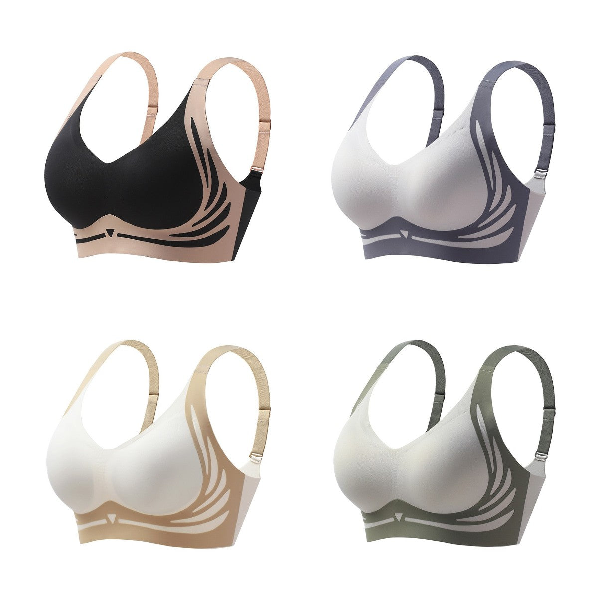 Biustonosz push-up bez fiszbin - ComfortLift 4