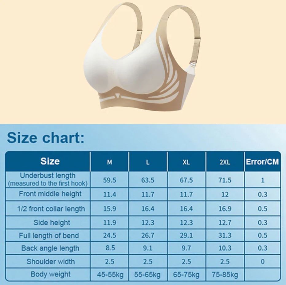 Biustonosz push-up bez fiszbin - ComfortLift 5