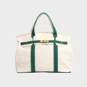 Boatkin Damen Tote Bag aus Canvas mit strukturierter Optik 1