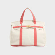Boatkin Damen Tote Bag aus Canvas mit strukturierter Optik 2