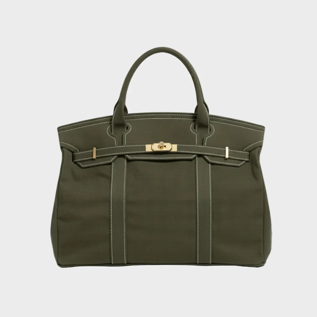 Boatkin Damen Tote Bag aus Canvas mit strukturierter Optik 7