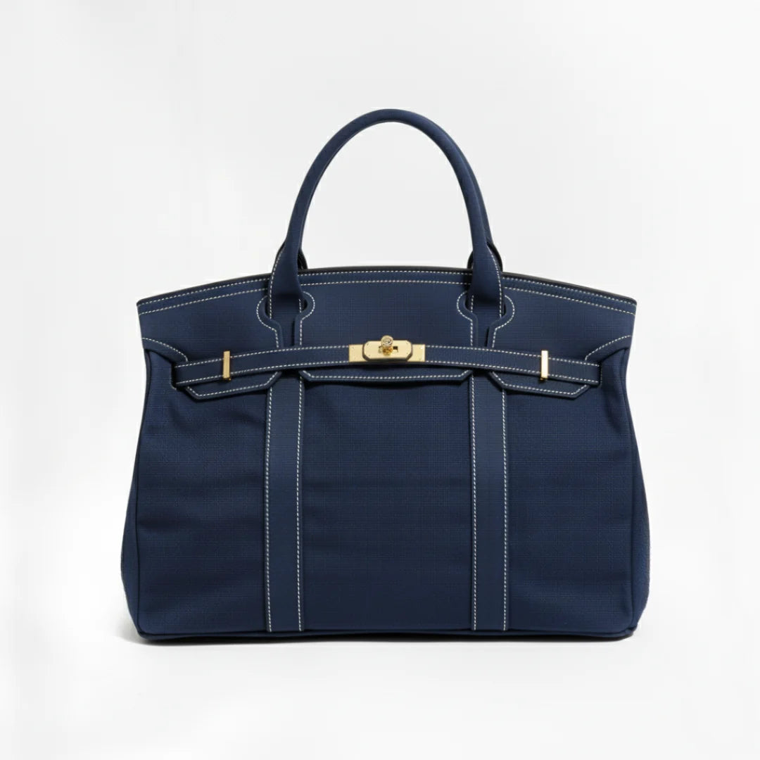 Boatkin Damen Tote Bag aus Canvas mit strukturierter Optik 8