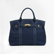Boatkin Damen Tote Bag aus Canvas mit strukturierter Optik 8