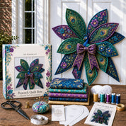 Bow Sewing Kit Türkranz-Nähset | Herbstmotiv | Komplett & Für Anfänger Geeignet | FoxStitch 11