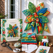 Bow Sewing Kit Türkranz-Nähset | Herbstmotiv | Komplett & Für Anfänger Geeignet | FoxStitch 17