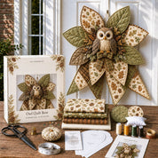 Bow Sewing Kit Türkranz-Nähset | Herbstmotiv | Komplett & Für Anfänger Geeignet | FoxStitch 8