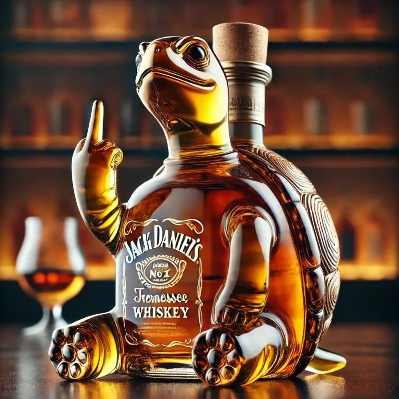 Butelka Whisky w Kształcie Zwierzęcia – Szkło Dekoracyjne do Barów i Domów, Unikalny Design, Idealna na Prezent 7
