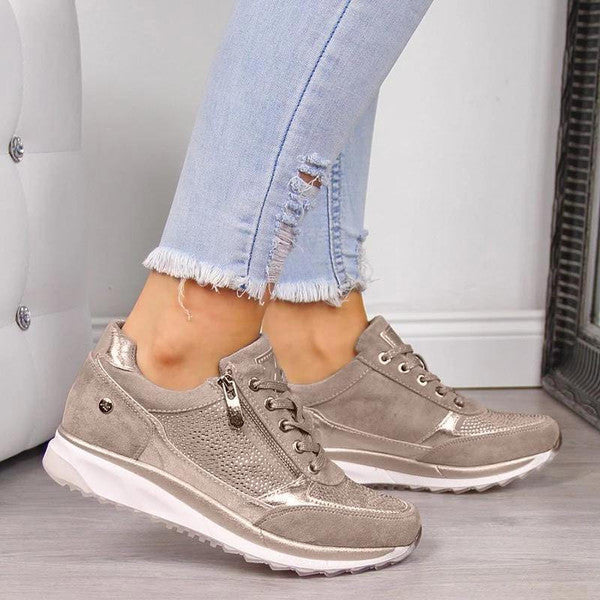 Buty Damskie Orthopedic Eleganckie Miejskie z Wygodnym Krojem na Wiosnę-Lato 3