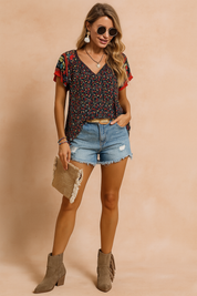 Kataleya Boho Kwiatowa | Letni Top na Festiwal i Codzień