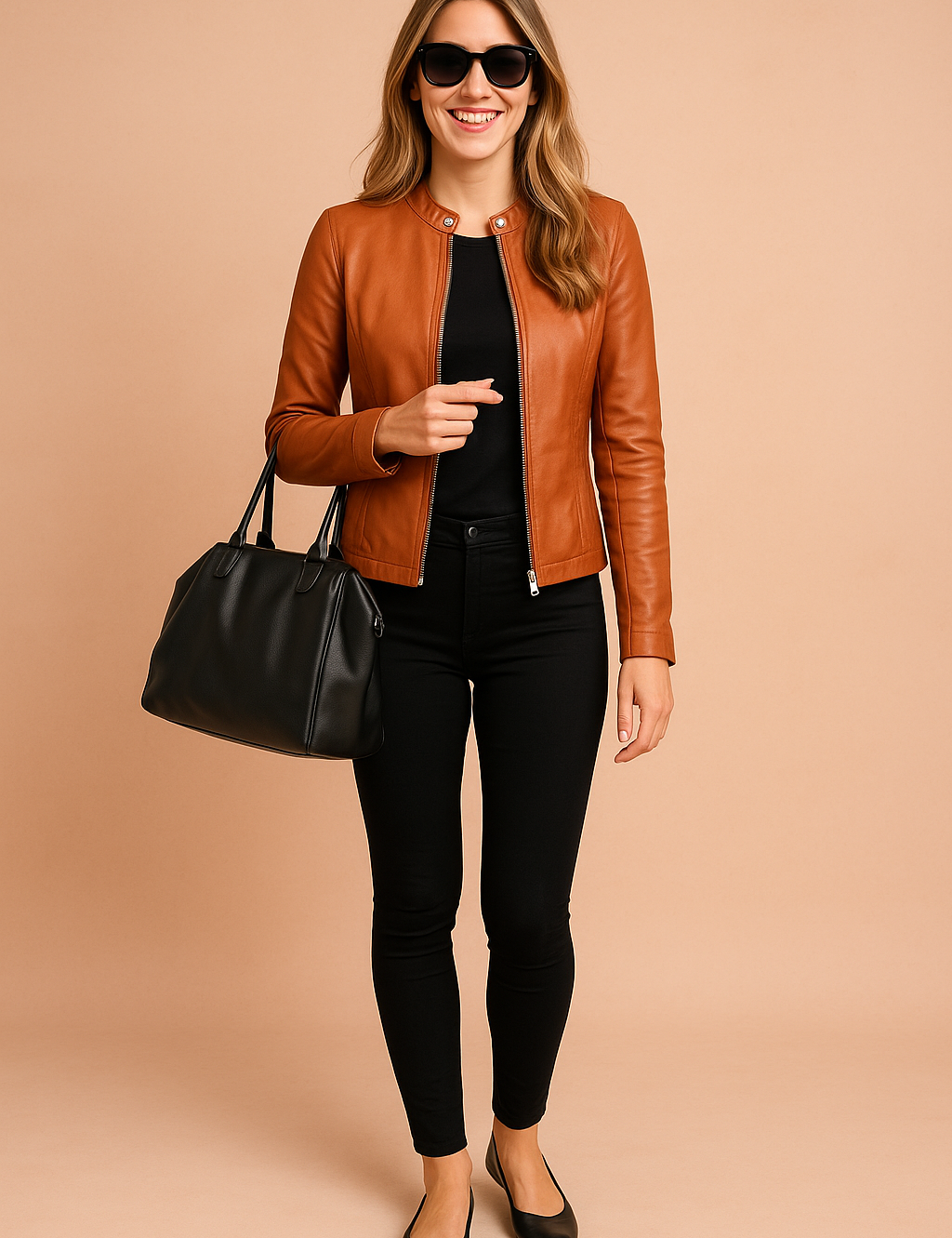 Sandra | Klasyczna kurtka w minimalistycznym stylu