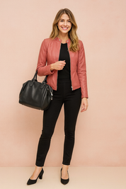 Sandra | Klasyczna kurtka w minimalistycznym stylu