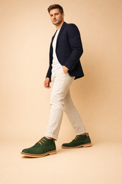 Paweł | Nowoczesne Elegancko-Casualowe Buty Sznurowane dla Mężczyzn