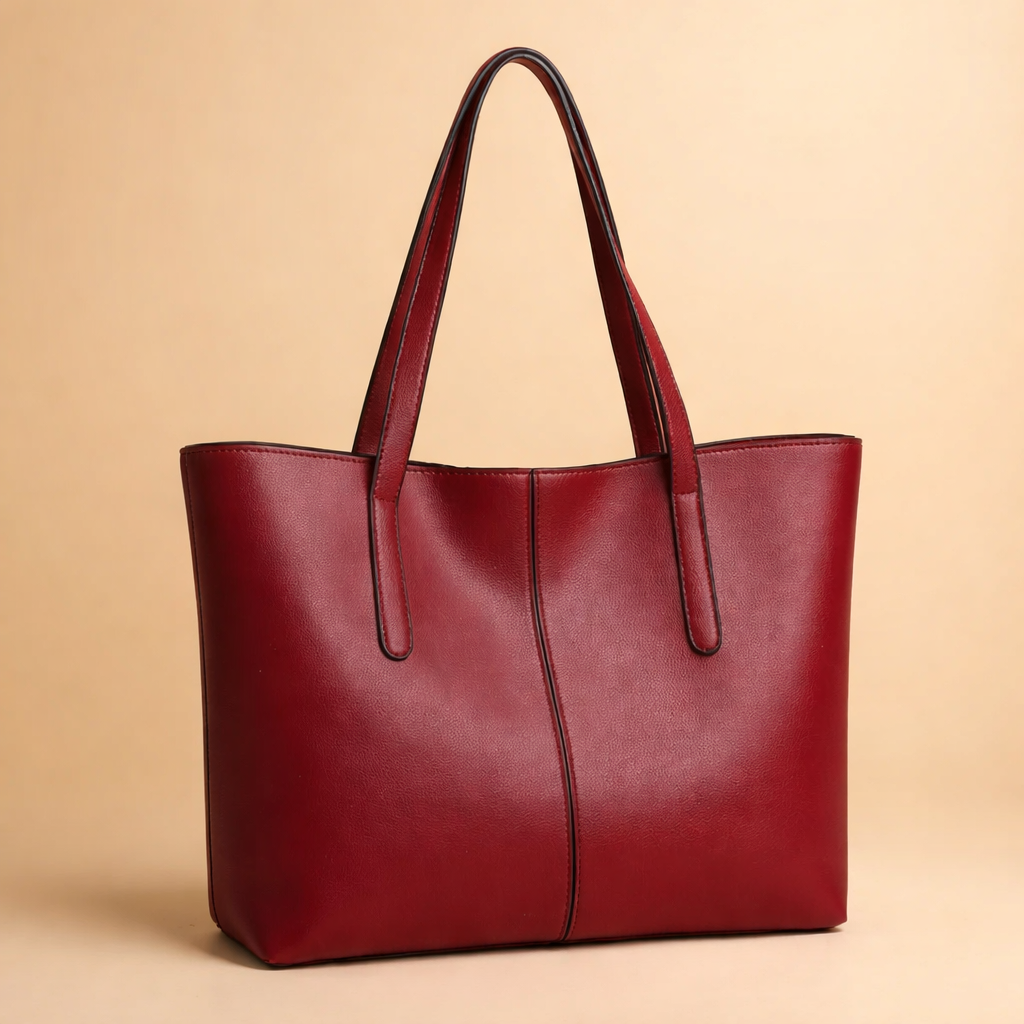 Elegancka torba damska o dużej pojemności, wykonana z ekologicznego materiału