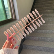 ChicNails | Matowe, nakładane paznokcie – Eleganckie sztuczne paznokcie w 13 odcieniach 9