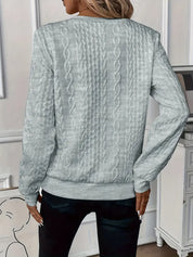 Chloe - Lässiges Sweatshirt Mit Langen Ärmeln Und Reißverschluss 6