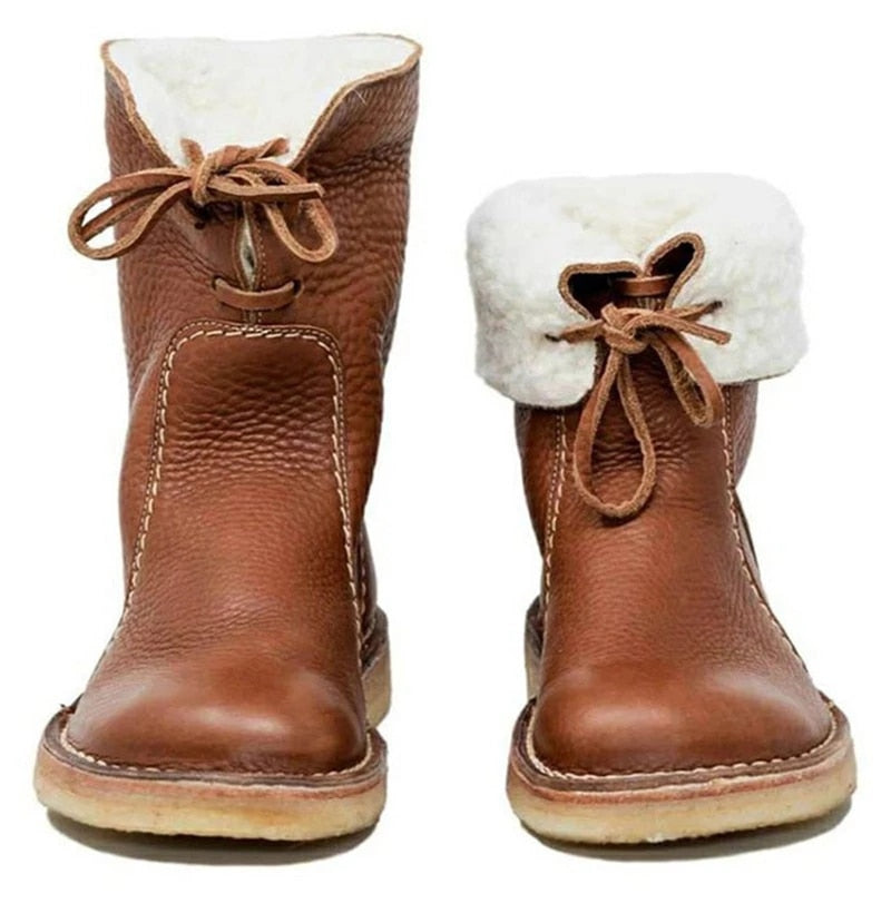 Ciepłe zimowe buty damskie | Wygodne 0