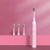 CleanFlex – soniczna szczoteczka do zębów bez akumulatora zapewniająca świeży uśmiech 0