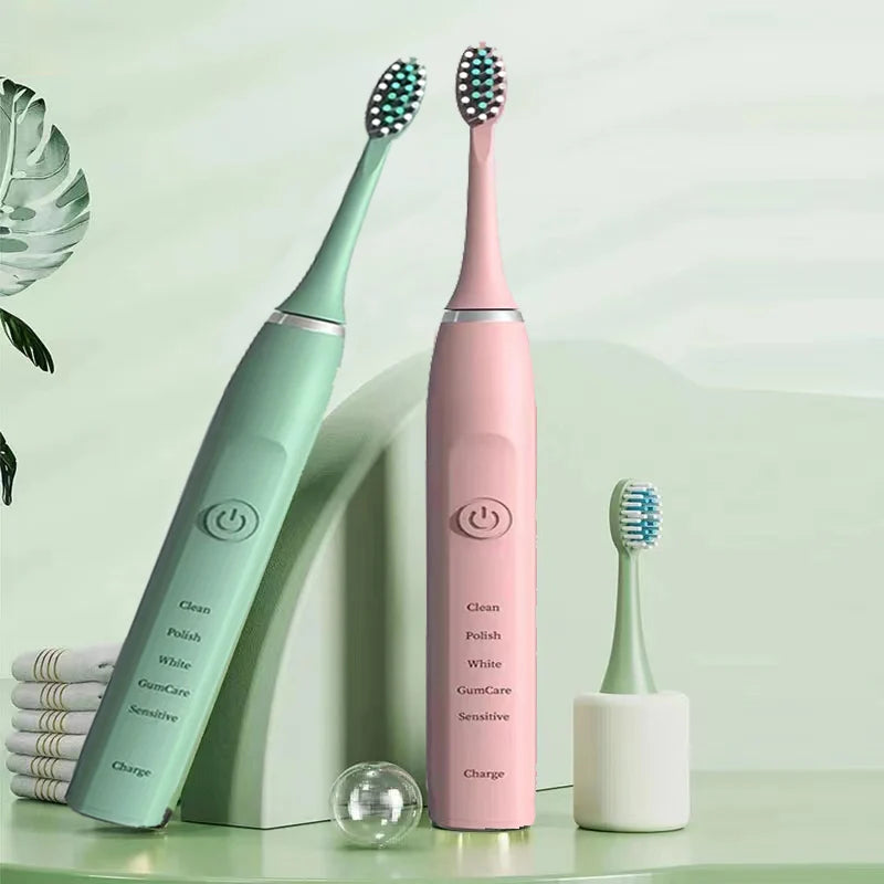 CleanFlex – soniczna szczoteczka do zębów bez akumulatora zapewniająca świeży uśmiech 1