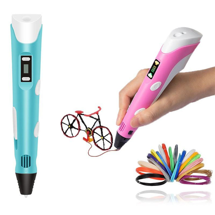 ColorPoint 3D Pen – kreatywny długopis do rysowania dla dzieci z 20 kolorami filamentu 1