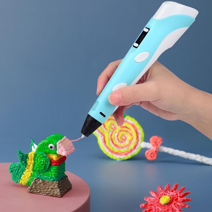 ColorPoint 3D Pen – kreatywny długopis do rysowania dla dzieci z 20 kolorami filamentu 3