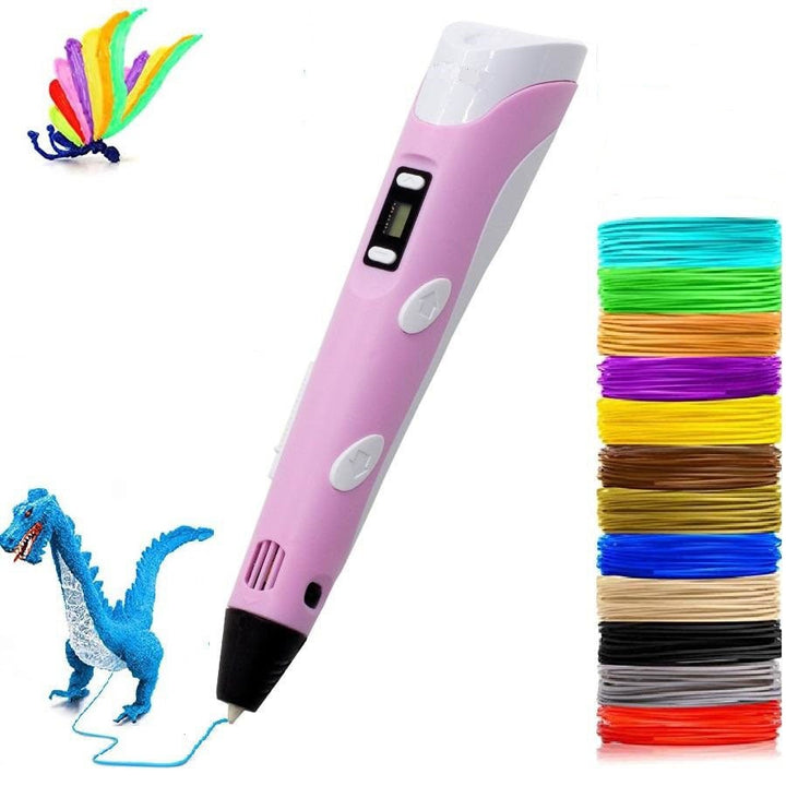 ColorPoint 3D Pen – kreatywny długopis do rysowania dla dzieci z 20 kolorami filamentu 5