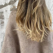 Damen Jacke mit Knopfleiste und weiten Ärmeln 1
