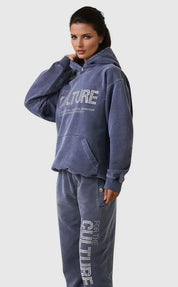 Damen Sweatshirt mit Kapuze 1