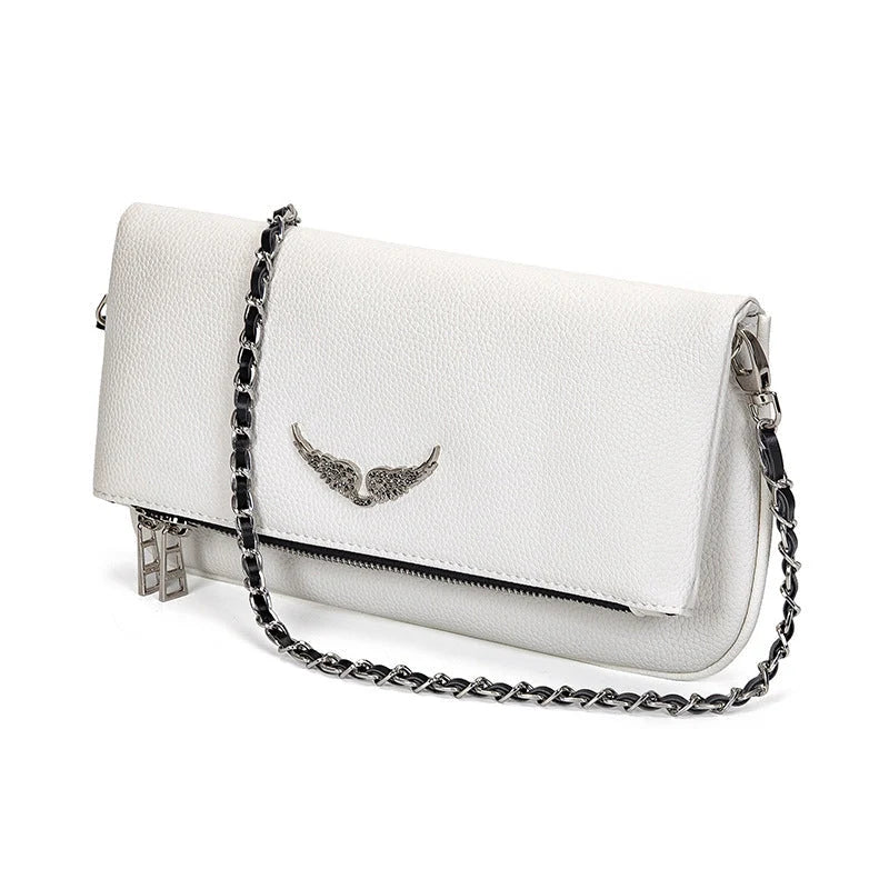 Damen elegante Pochette Handtasche mit Riemen 3