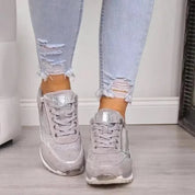 Damskie Sneakersy Ortopedyczne z Zamkiem na Co Dzień - Stylowe i Wygodne do Codziennych Stylizacji 6