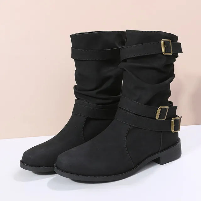 Damskie buty do połowy łydki | Buty Dirndl 0