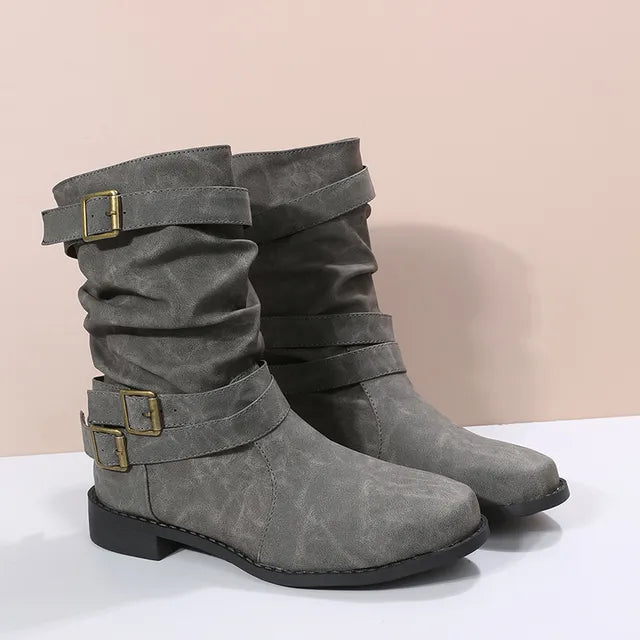 Damskie buty do połowy łydki | Buty Dirndl 2