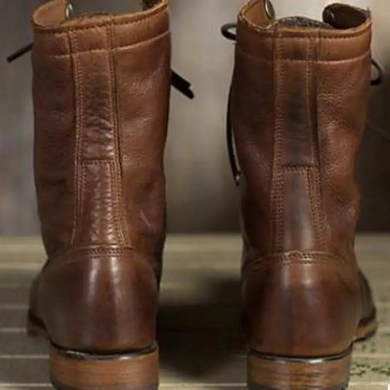 Damskie buty retro sznurowane | Składana konstrukcja wokół kostki 1