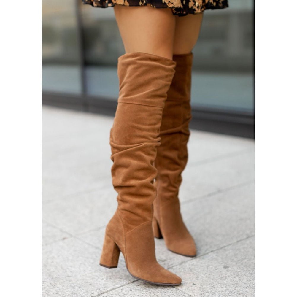 Damskie buty zimowe | Wsuwane 4