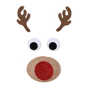 Dekoracje imprezowe | Zestaw naklejek świątecznych z motywem zimowych kreskówek na ściany i prezenty 7