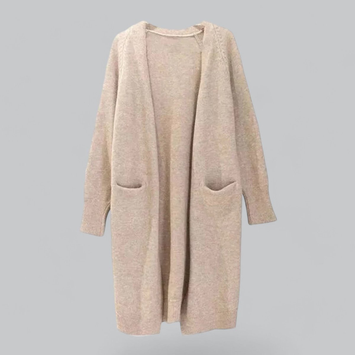 Długi Kardigan Damski Oversize Na Chłodne Dni - Stylowy I Komfortowy Kardigan Damski 5