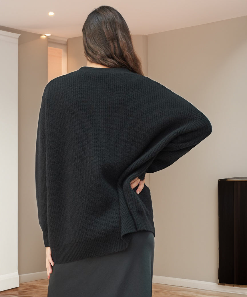 Długi Kardigan Damski Oversize Zapinany Na Guziki – Stylowy I Wygodny Sweter Na Każdą Porę Roku 8