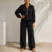 Easolde – Half-Zip Collar Lounge Set 13